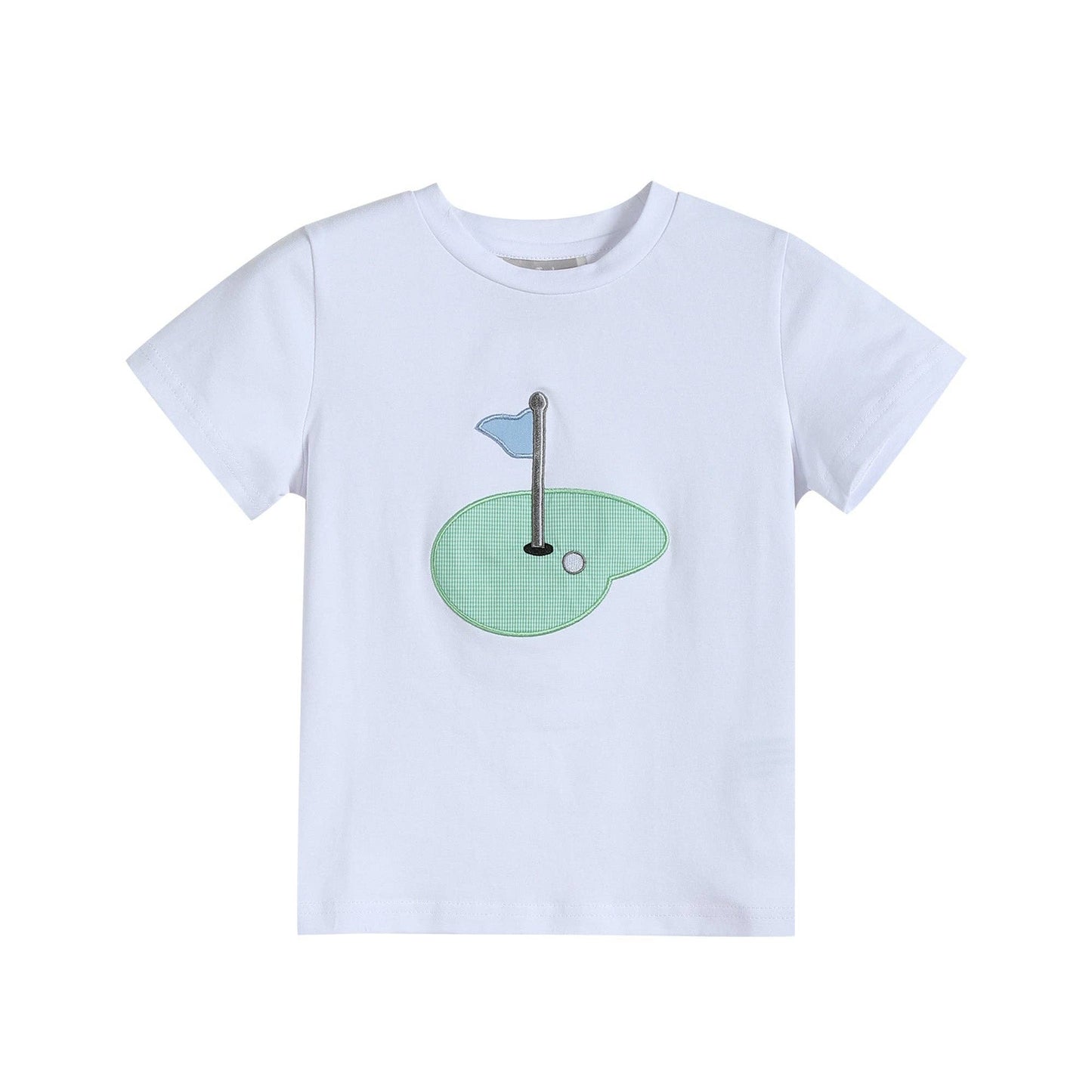 Blue Gingham Golf Set-Boys