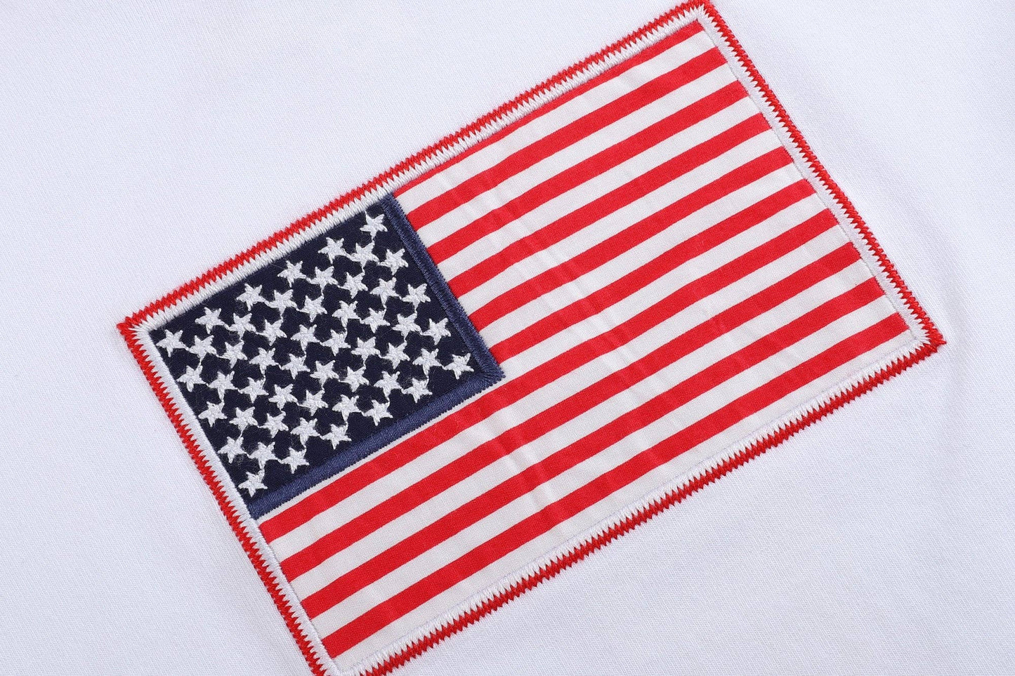Gingham American Flag Set