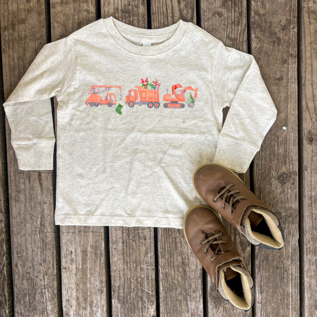 Christmas Construction Long Sleeve
