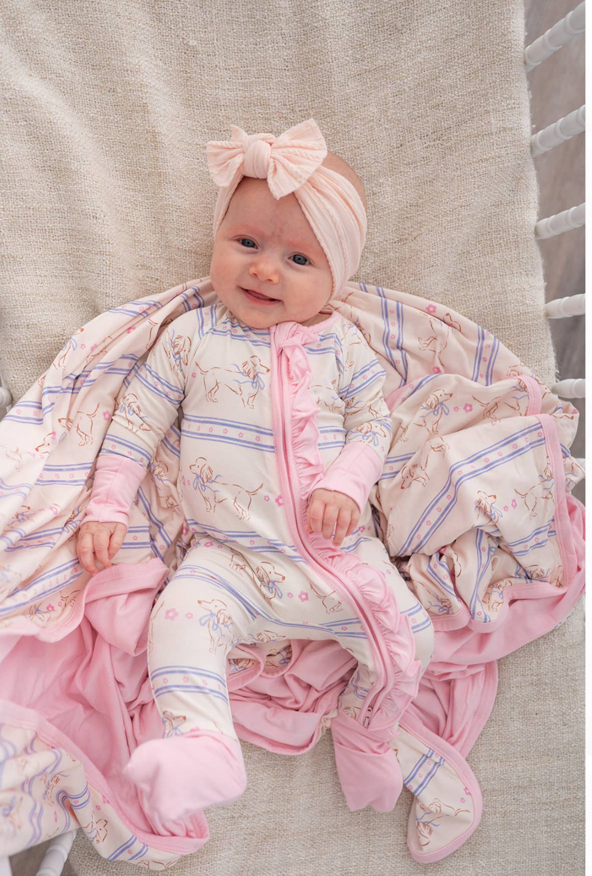 Darling Dachshund Bamboo Blanket