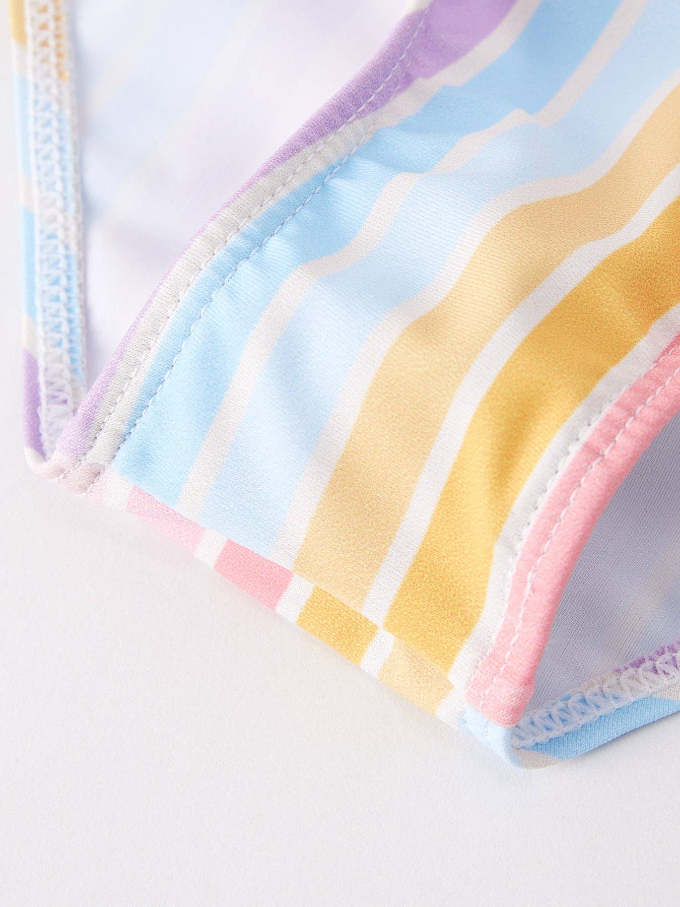 Colorful Stripes One-Piece Swimsuit