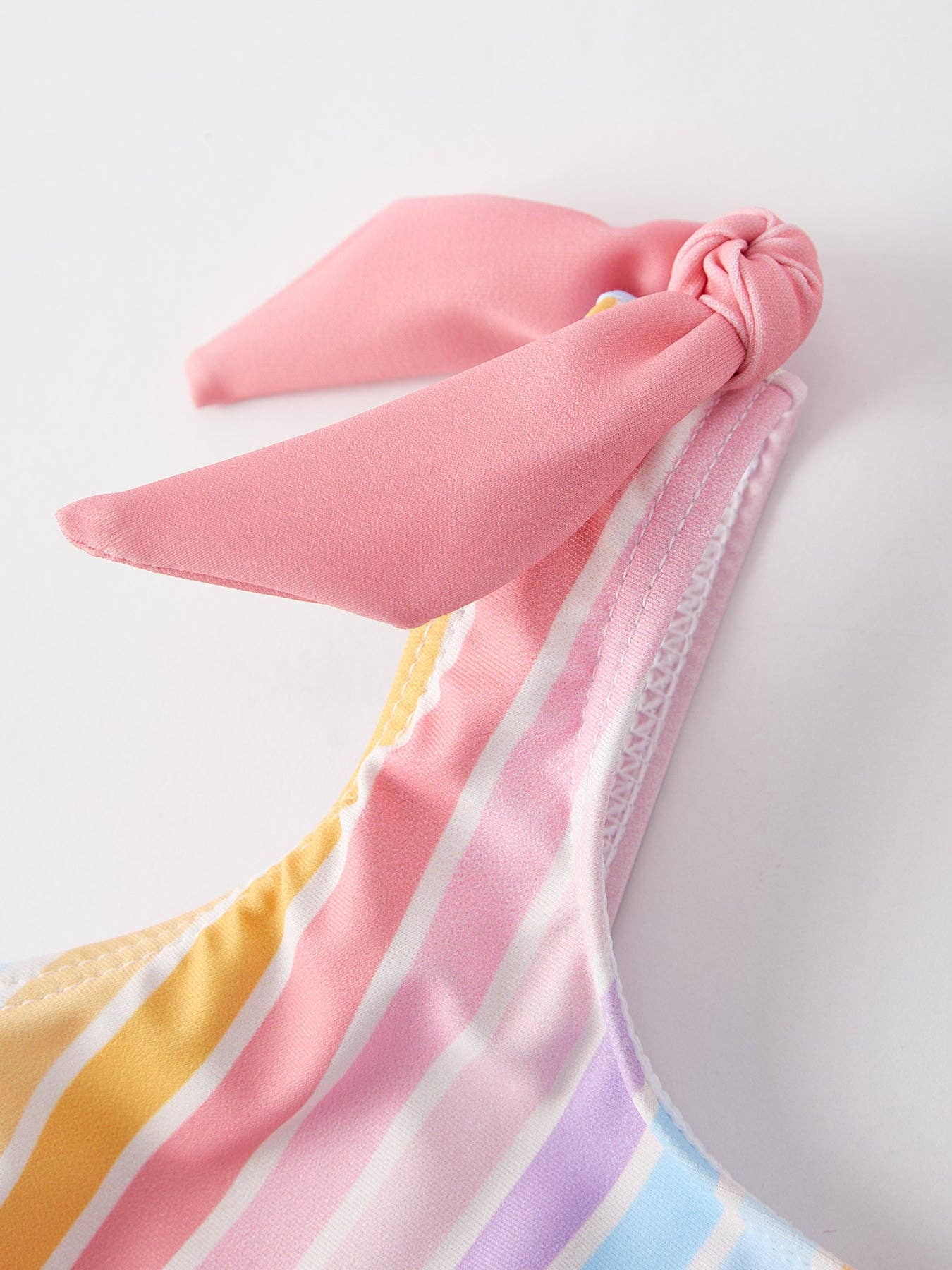 Colorful Stripes One-Piece Swimsuit