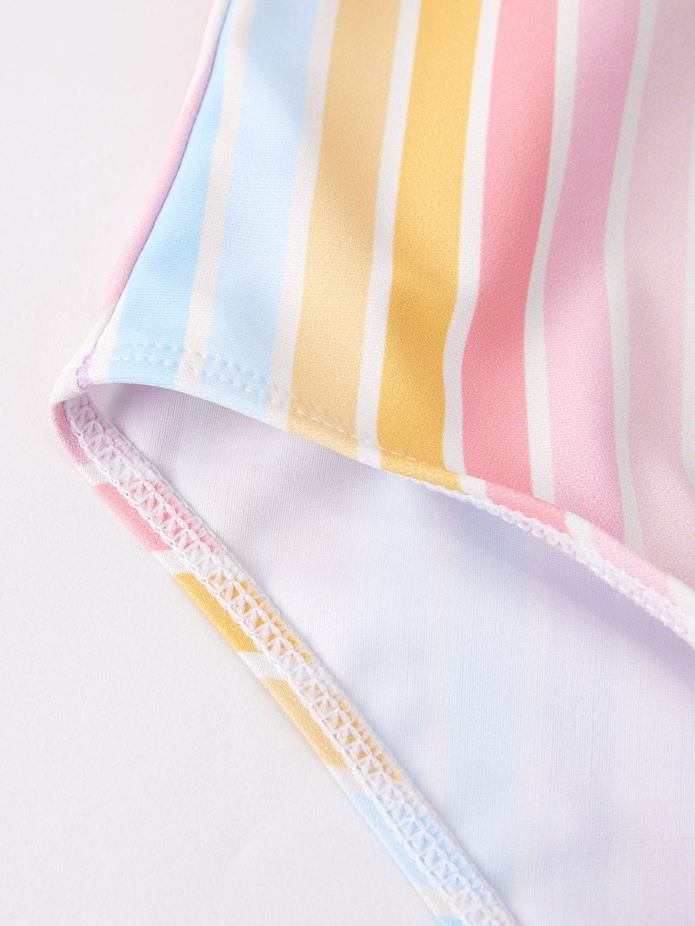 Colorful Stripes One-Piece Swimsuit