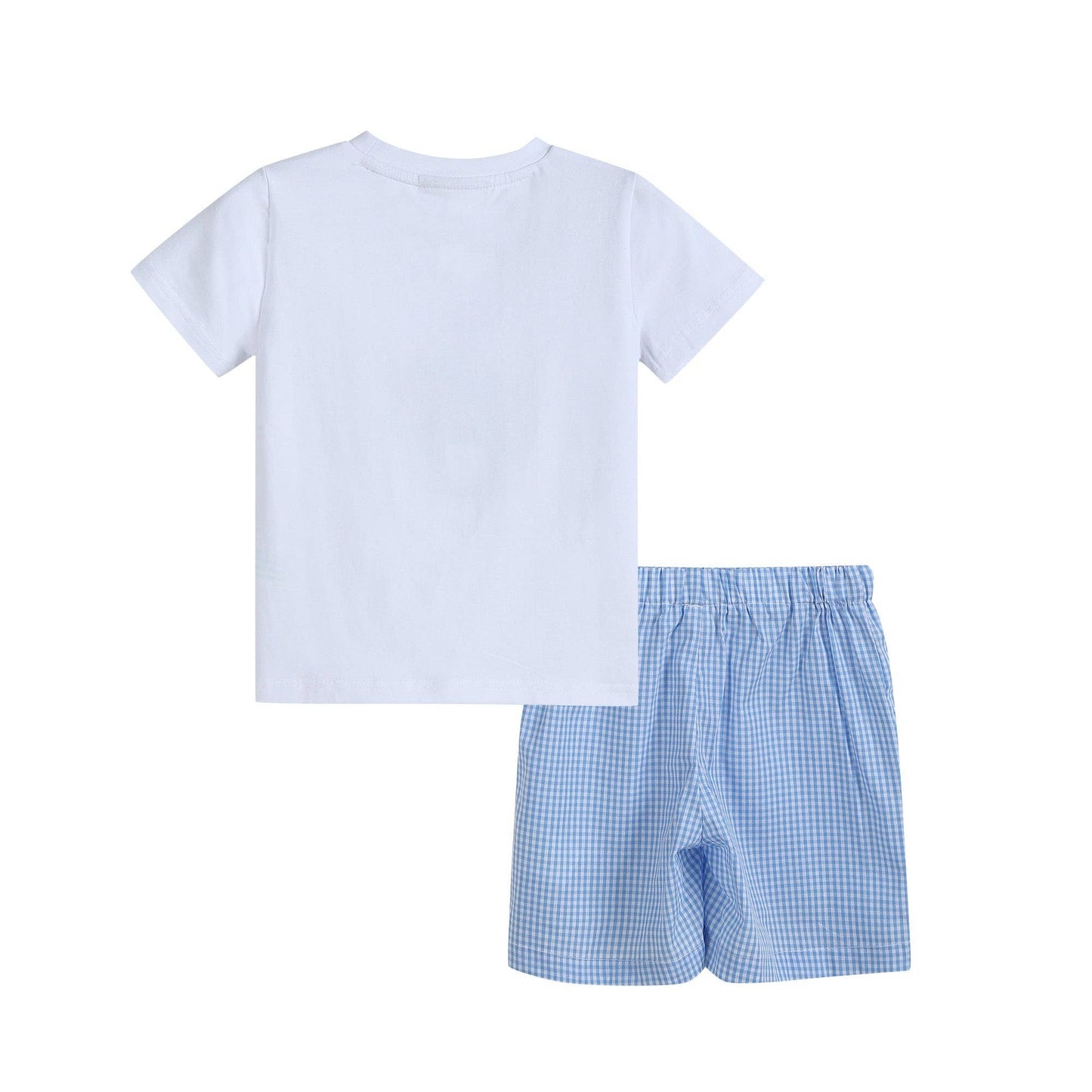 Blue Gingham Golf Set-Boys