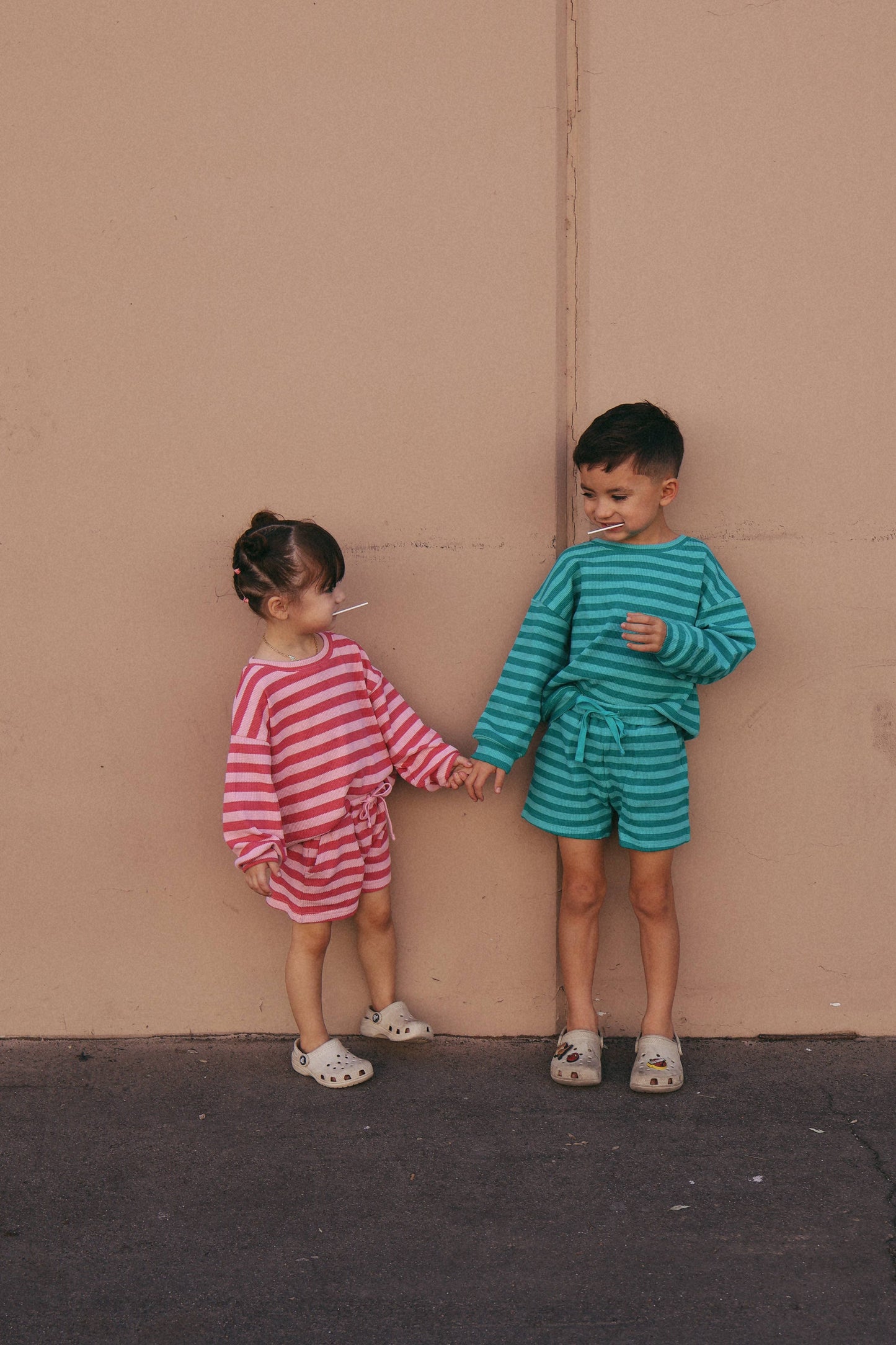 Pink Cotton Candy Waffle Set