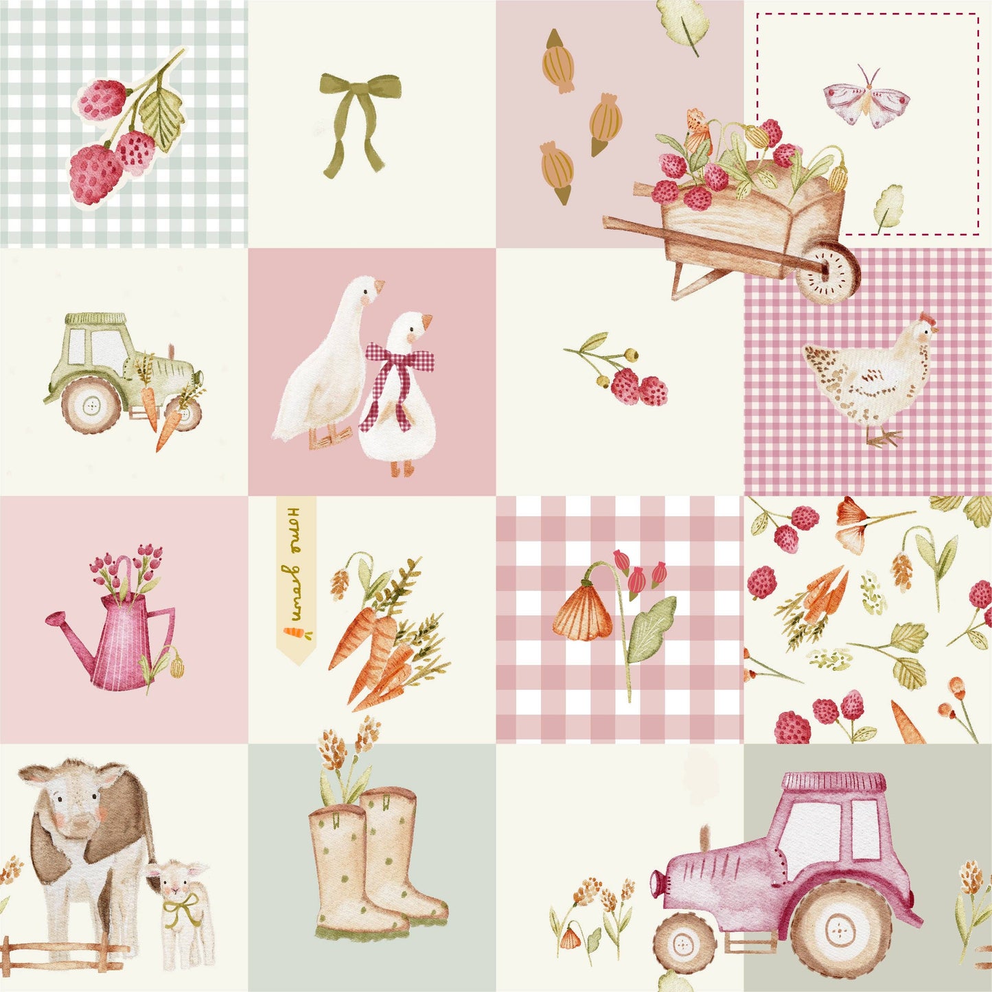 Berry Farm Bamboo Blanket