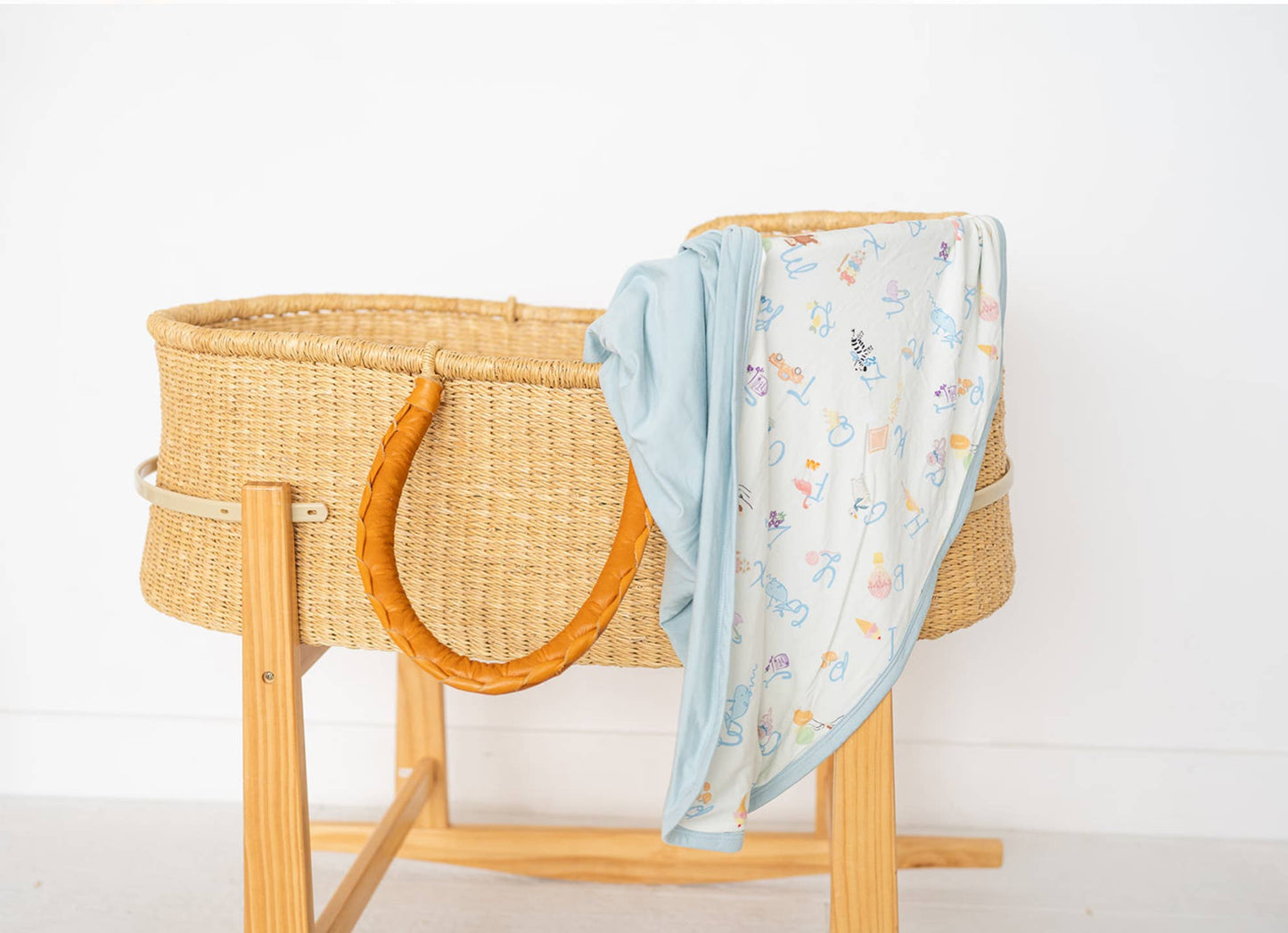 Alphabet Bamboo Blanket