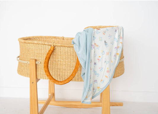 Alphabet Bamboo Blanket