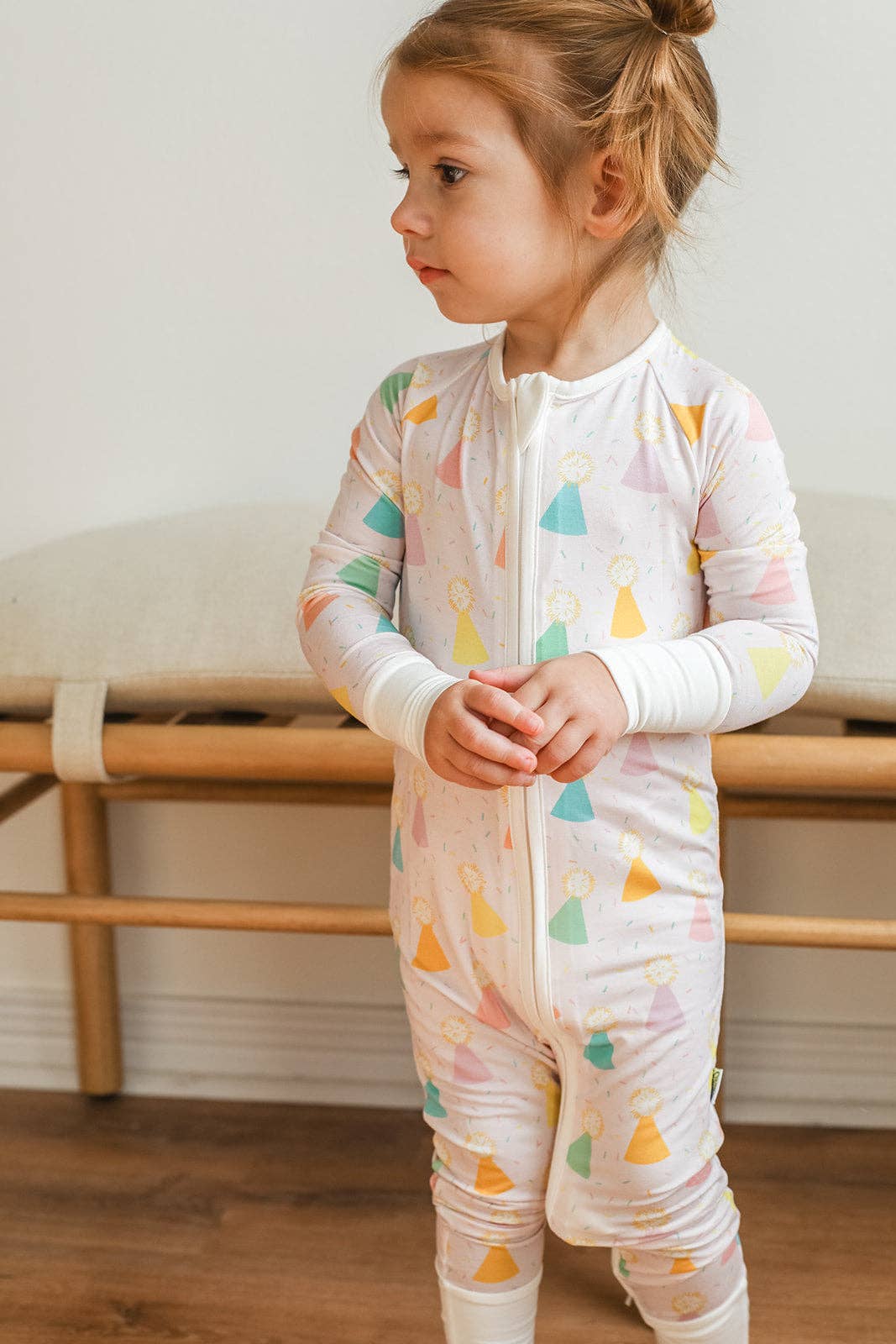 Pink Birthday Bamboo Sleeper